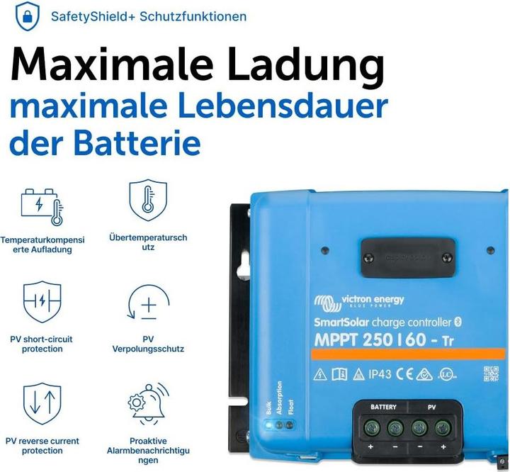 Image du produit Victron Energy SmartSolar MPPT 250/60-Tr