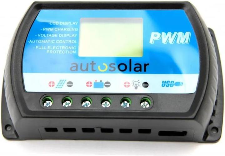 Actual product image Autosolar Solar case 120 W with PWM charge controller 120 W (135 W, 3.50 kg)