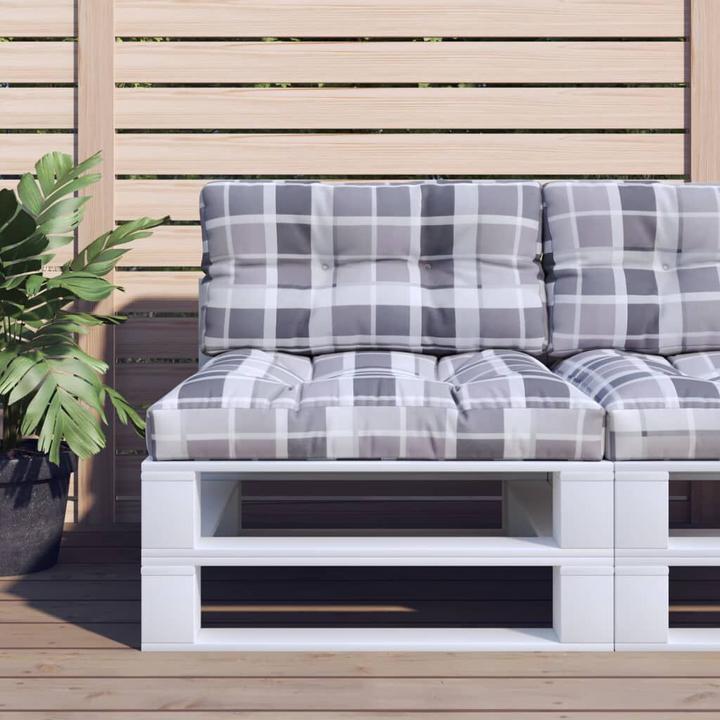 Produktbild vidaXL 10-tlg. Garten-Lounge-Set mit Kissen (80 x 80 x 12 cm)
