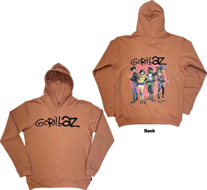 Produktbild Gorillaz Group Circle Rise Pockets (Hoodie) (XXL)