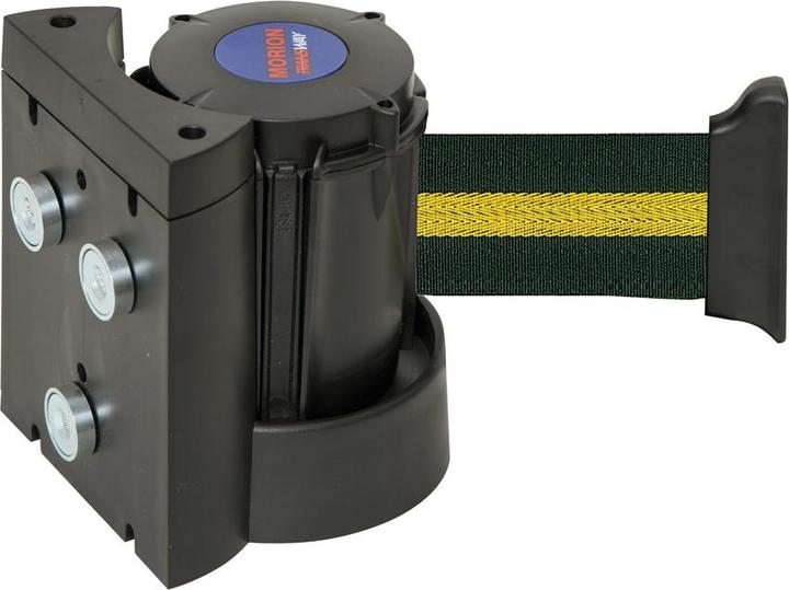 Immagine prodotto Moravia MORION Cinghia da parete, fettuccia magnetica da 3 m nero-giallo-nero
