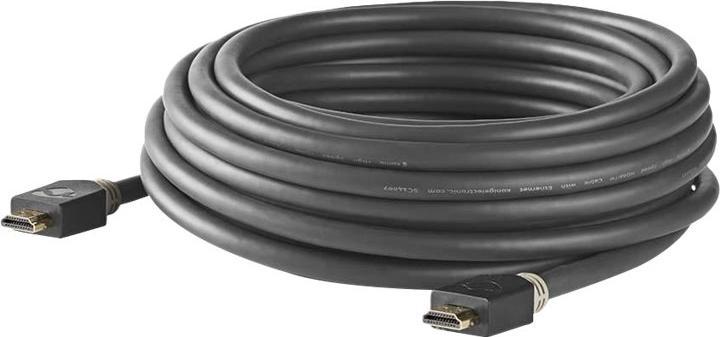 Produktbild Nedis CVBW34000AT100. Kabellänge: 10 m, Anschluss 1: HDMI Typ A (Standard), Steckverbinder 1 Geschlecht: M (10 m)