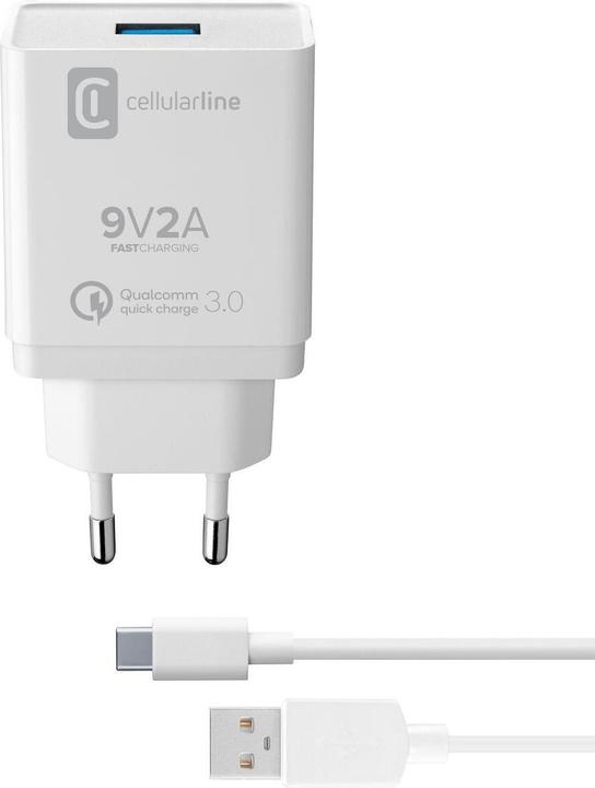 Produktbild Cellularline Qc (18 W, 1 Port)