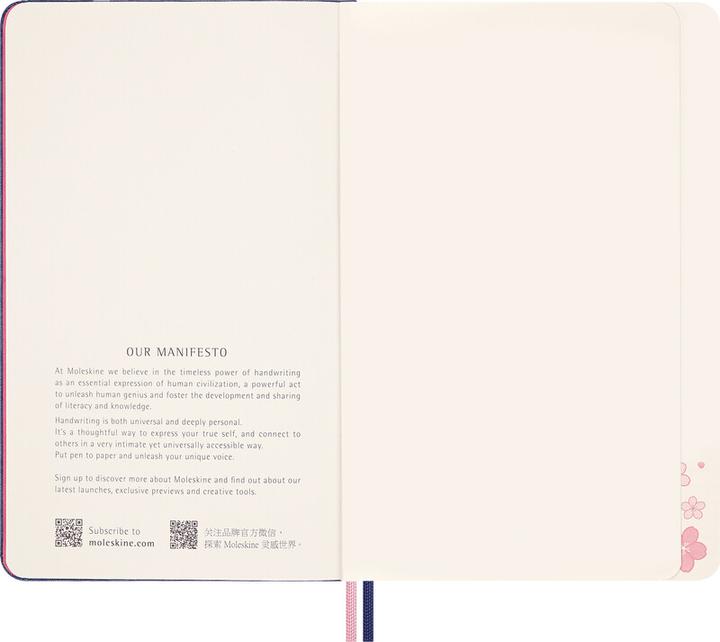 Produktbild Moleskine Sakura (130 x 210 mm, Blanko, Harter Einband)
