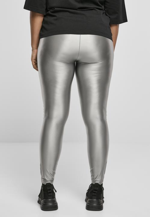 Produktbild Urban Classics Ladies Highwaist Shiny Metallic Leggings - 12470 (3XL)