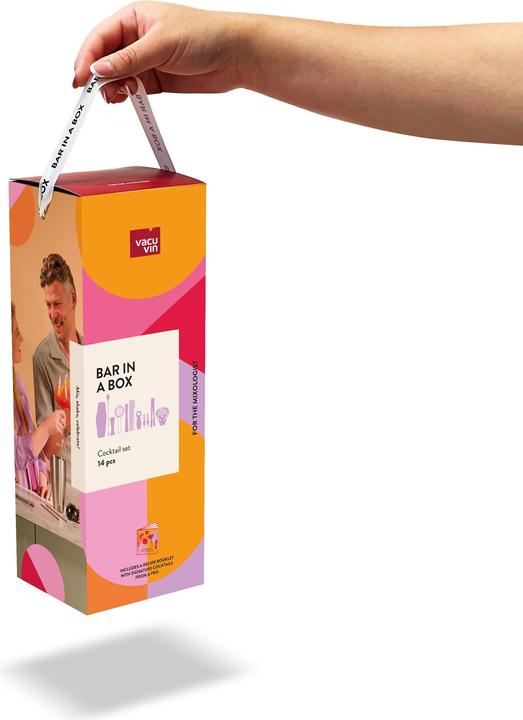 Actual product image Vacu Vin Cocktailset Bar 14 Stück in Geschenkkarton (Cocktail set)