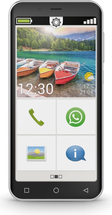 Produktbild Emporia Smart 5 mini (64 GB, Schwarz, 4.95", Single SIM, 13 Mpx, 4G)
