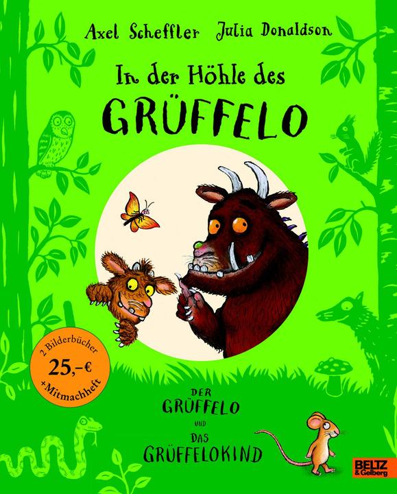 Produktbild In der Höhle des Grüffelo (Deutsch, Monika Osberghaus, Julia Donaldson, Axel Scheffler, 2024)