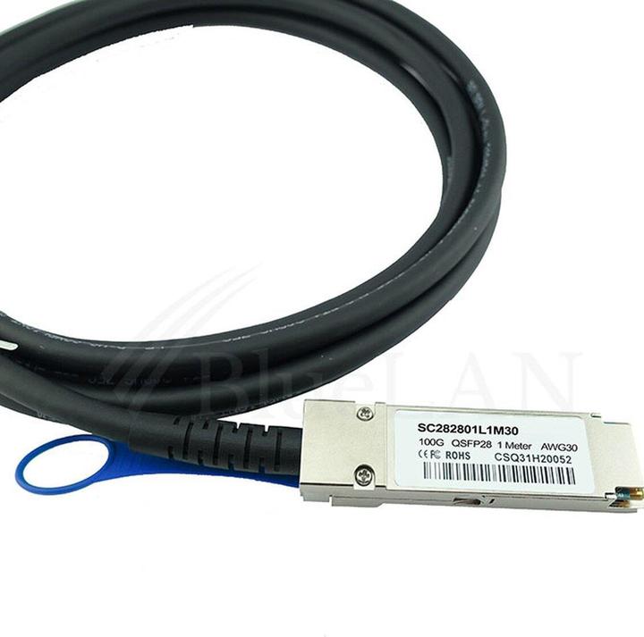 Image du produit CBO Intel QSFP28-DAC-2M compatible BlueLAN DAC QSFP28 SC282801L2M30