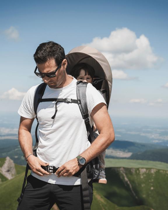 Actual product image Babymoov Kindertrage Moov and Hike inkl. Regenschutz