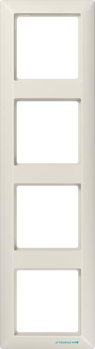 Actual product image JUNG Mounting frame 4f ws glz AS / AS 500 ABAS584