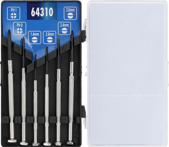 Actual product image Toya Watch screwdriver set 6 pcs.