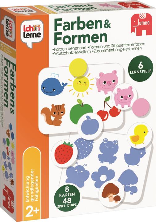 Produktbild Jumbo Ich lerne Formen & Farben (Deutsch, 2 - 7 Jahre)