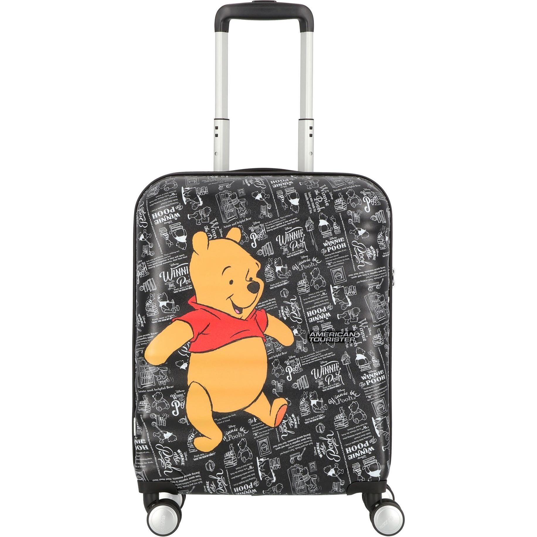 American Tourister, Koffer, WAVEBREAKER DISNEY Spinner, Mehrfarbig, (36 l, Handgepäck (bis 50l))