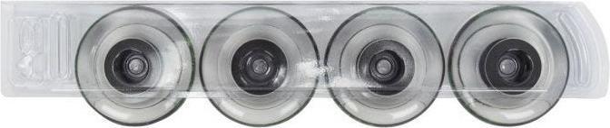 Labeda Slime X-Soft 4-pack roller hockey wheels (black, 76 mm) (76 mm)