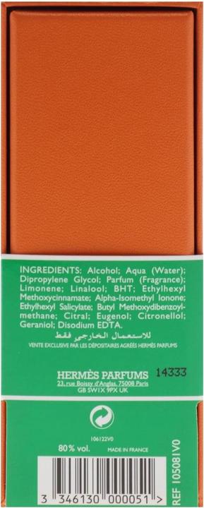 Immagine prodotto Hermès Eau de Cologne Basilic Pour Refill (Eau de cologne, 50 ml)