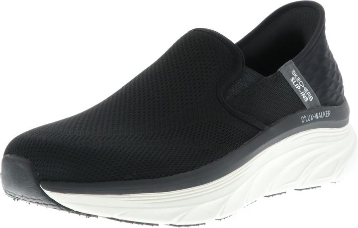 Produktbild Skechers 232455/BRN D'Lux Walker-Orford Herren Sneaker Turnschuhe Slipper VEGAN schwarz (44)