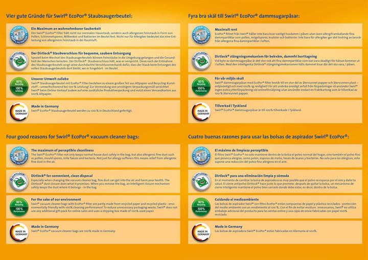 Valeurs nutritives et ingrédients Swirl EIO 80 (12 x)