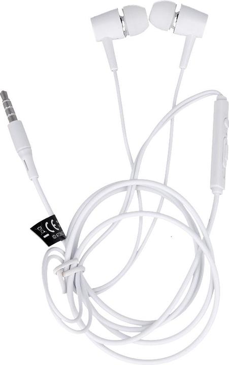 Produktbild Maxlife Kabelgebundene Ohrhörer MXEP-02 Klinke 3,5mm weiss (Kabelgebunden)