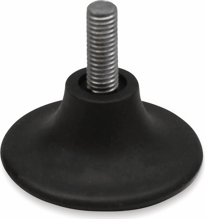 Produktbild Eneroid Stellfuss, Möbelfuss, 50 mm, schwarz (1 Stück)