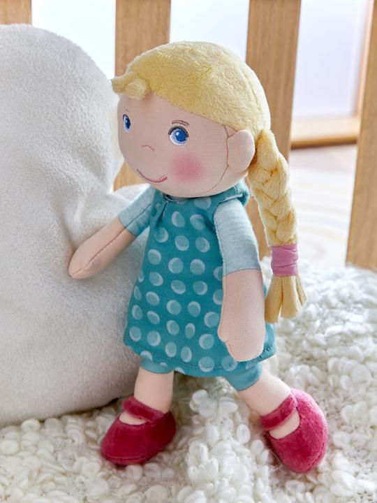 Actual product image Haba Kuschelpuppe Linnéa