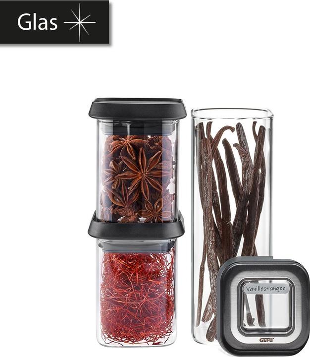 Produktbild GEFU 3 pojemniki do przechowywania żywności PANTRY G-12811 (0.36 l)