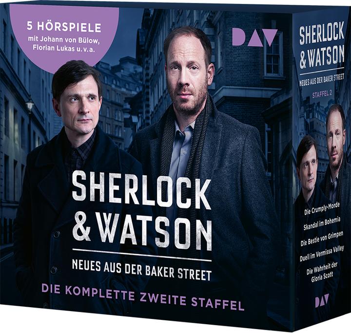 Produktbild Sherlock & Watson – Neues aus der Baker Street. Die komplette zweite Staffel (Viviane Koppelmann, Deutsch)