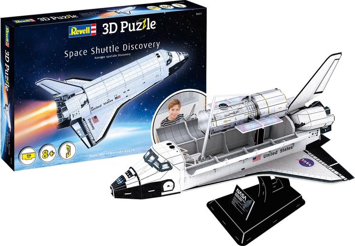 Produktbild Revell 3D Puzzle Space Shuttle Discovery 00251 1 St. (126 Teile)