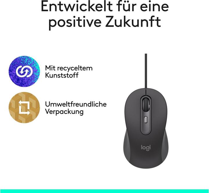 Produktbild Logitech LOGI Wired Mouse M520 for Business, Wired Mouse (Kabelgebunden)