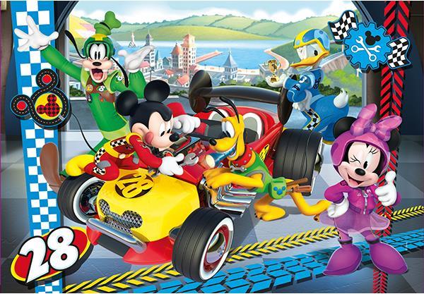 Image du produit Clementoni Mickey Racers 104 pcs. (104 pièces)