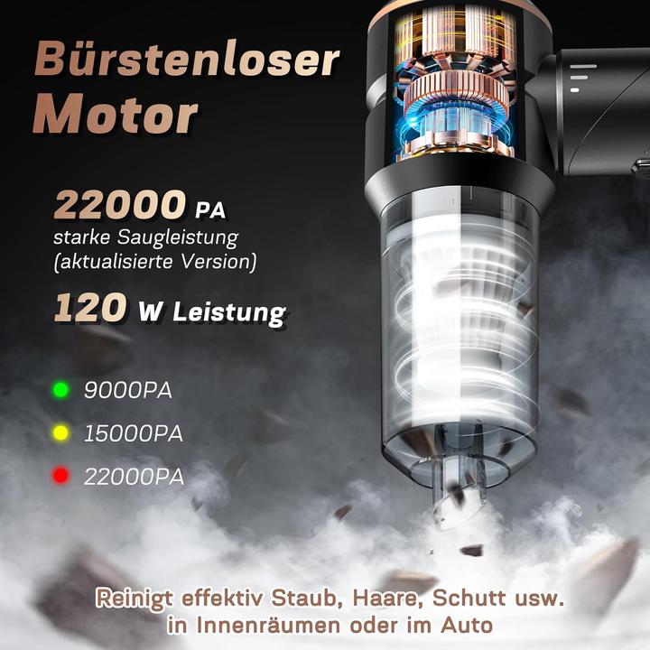 Produktbild Milfech 4-in-1 Kabelloser Handstaubsauger