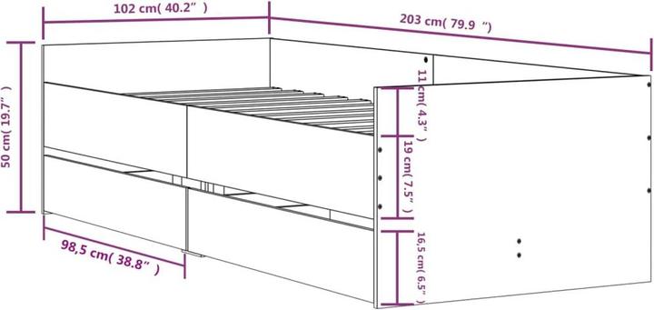 Immagine prodotto vidaXL Izzy (100 x 200 cm)