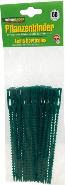 MOWEIN Blitzbinder 9cm - 50 Stück Pflanzenbinder Aus Gummi, UV-beständig & Wiederverwendbar