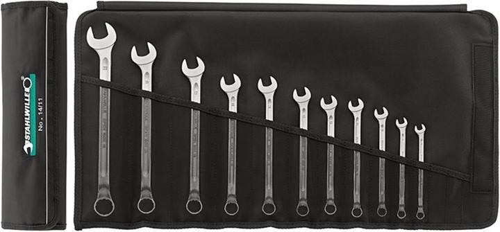 Image du produit Stahlwille Jeu de clés mixtes OPEN-BOX. 14/11. DIN 3113 B (22 mm, 14 mm, 15 mm, 10 mm, 11 mm, 13 mm, 17 mm, 12 mm, 19 mm)