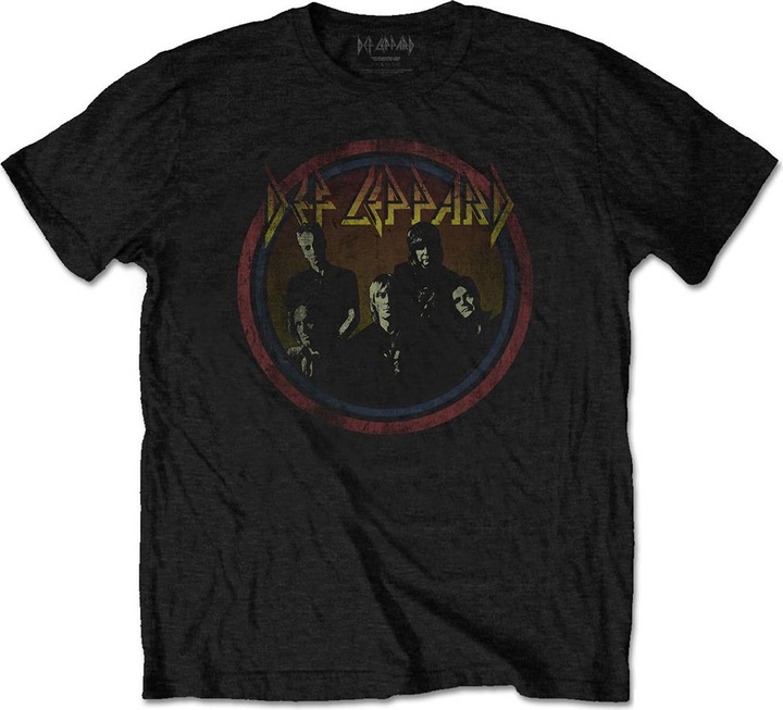 Actual product image Def Leppard Vintage Circle (L)