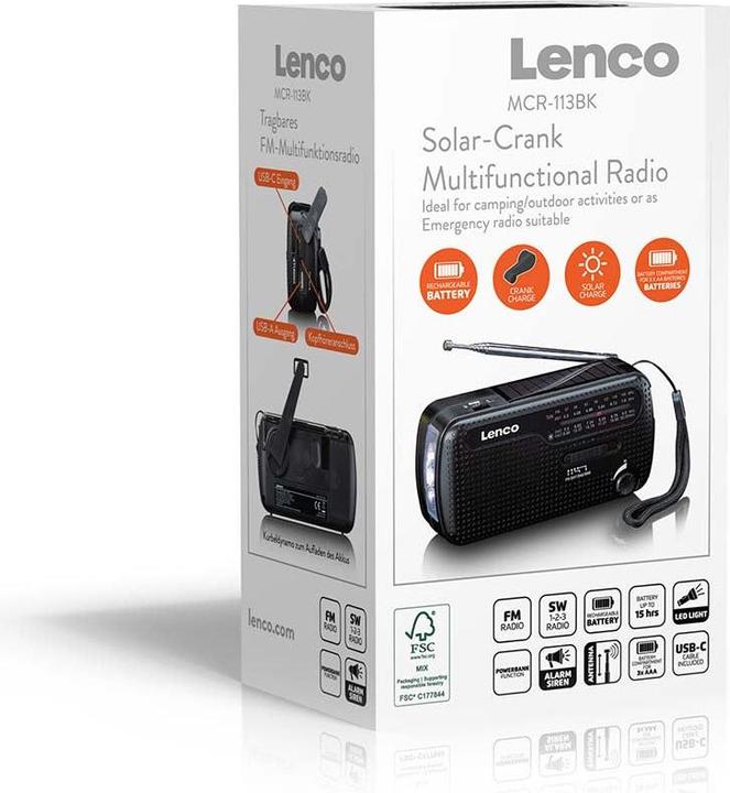 Produktbild Lenco MCR-113 (FM, Bluetooth)