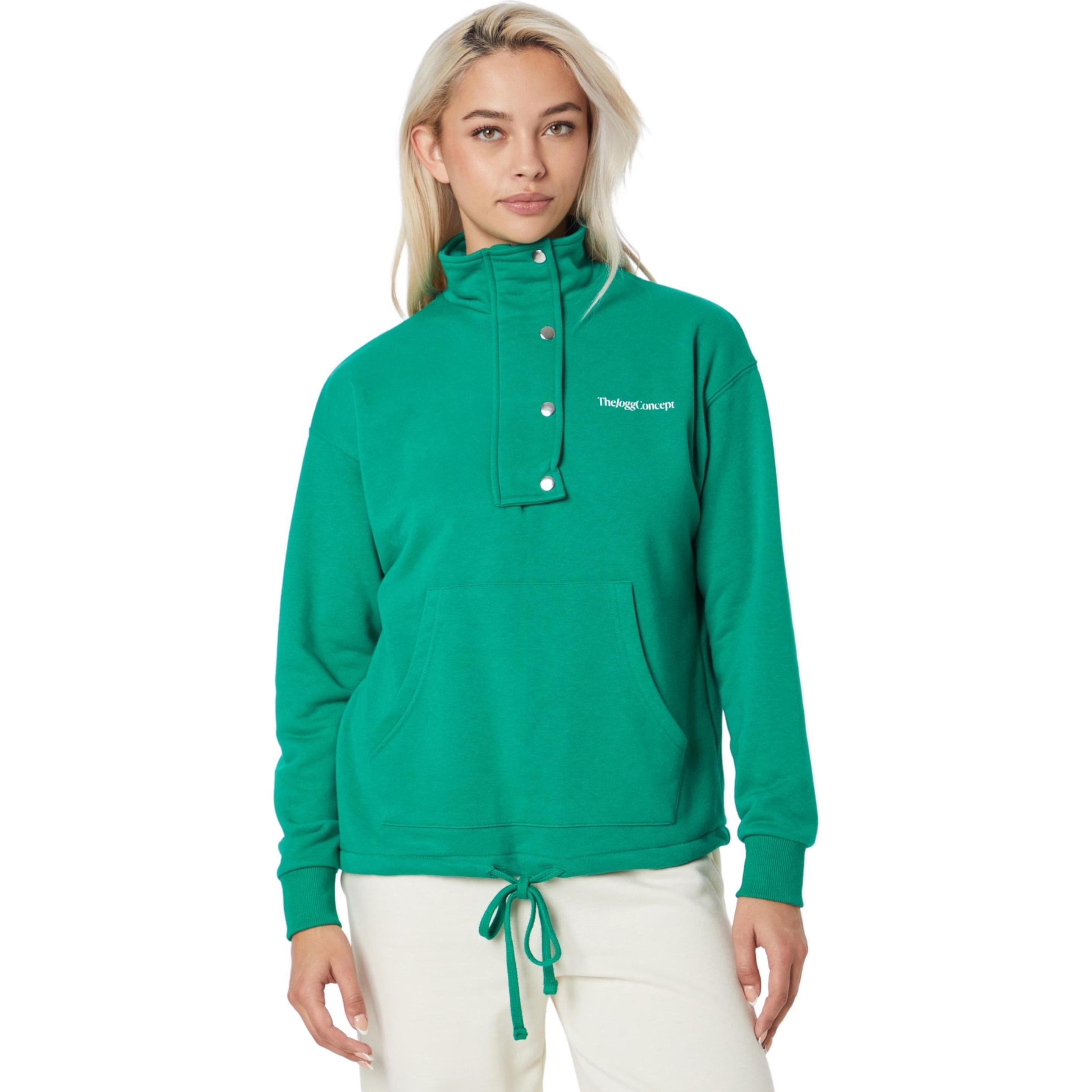 Thumbnail - TheJoggConcept, Damen, Pullover, kapuzenpuover, damen jcsafine 2, Grün, (L)