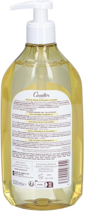 Roge Cavailles Cavailles Dermato High Tolerance Cleansing Oil For Atopic Skin - 500ml (500 ml)