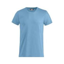 Local Media, Herren, Shirts, T-Shirt Clique Basic-T 029030, Baumwolle, Hellblau, Grösse 2XL, Blau