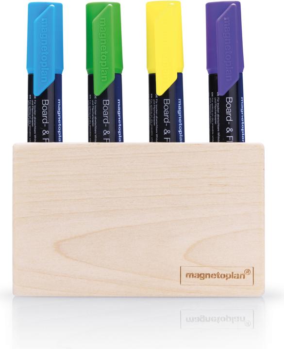Actual product image Magnetoplan Pen holder magnetic (W x H) 114 mm x 70 mm birch