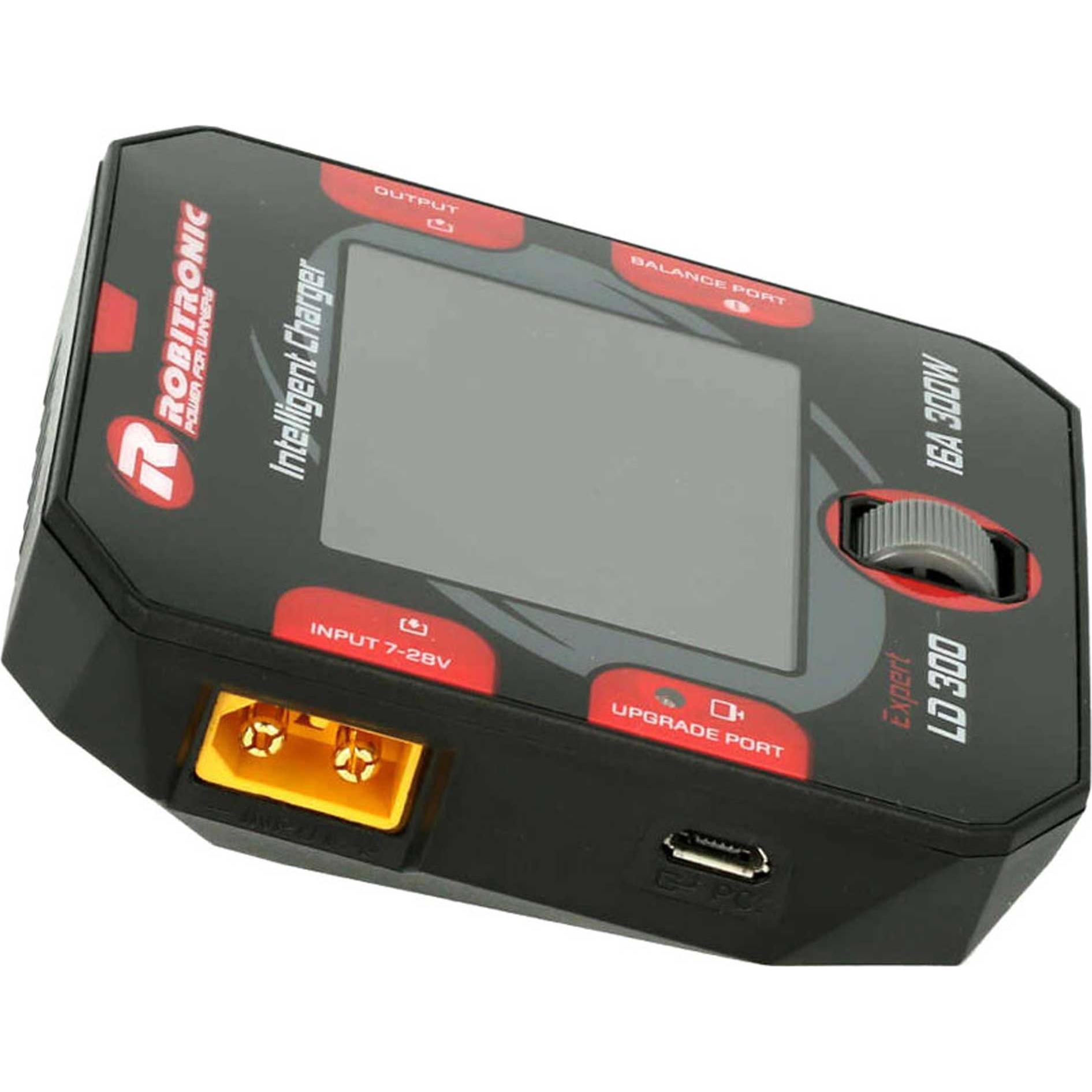 Thumbnail - Robitronic Ladegerät DC Expert LD 300 LiPo 1-6s 16A 300W