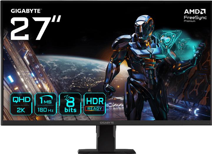 Actual product image Gigabyte GS27QA (2560 x 1440 pixels, 27")