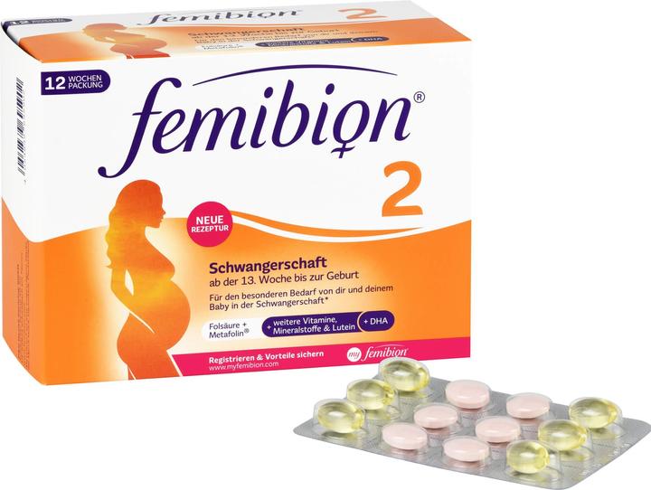 Immagine prodotto Femibion Compresse e capsule per la gravidanza (84 Pezzo/i, Pillole)