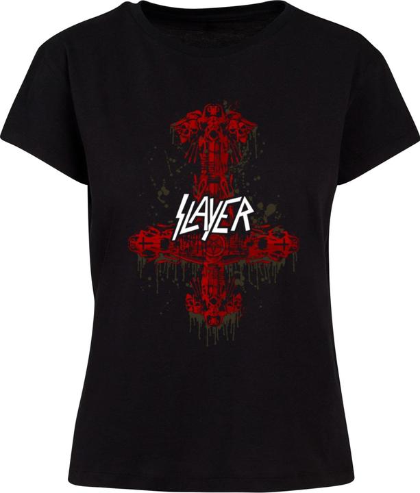 Produktbild Merchcode Ladies Slayer - Inverted Bone Cross Box Tee - 169691 (XS)