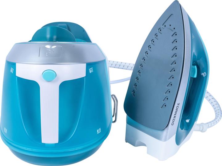 Produktbild Tornado Bügeleisen TSS-2400D / Blau/Weiss (280 g/min)