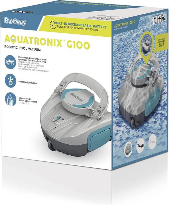Actual product image Bestway AquaTronix G100 Robotic Pool Vacuum