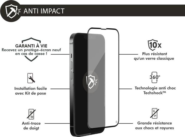 Produktbild Bigben Connected Displayschutz aus Glas (1 Stück, Apple iPhone 16e)