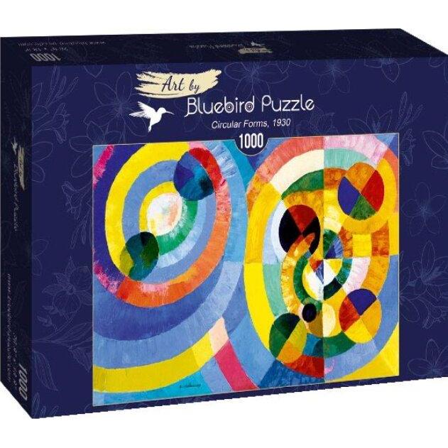 Bluebird Puzzle 1000 pieces Robert Delaunay - Circular Forms, 1930 (1000 Teile)