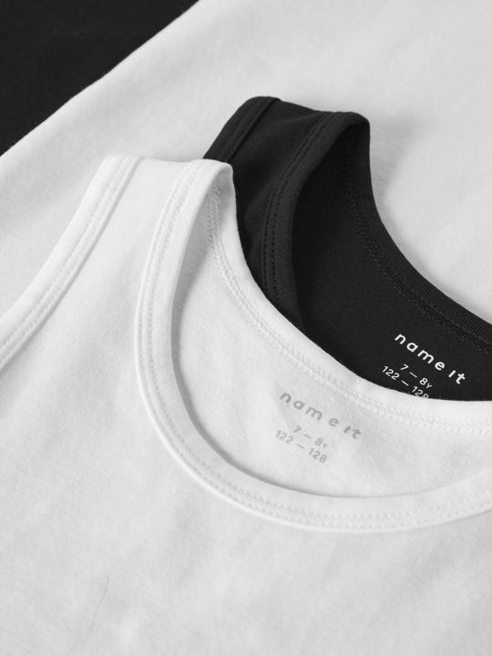 Immagine prodotto Name it Nkmtank Top 4p Black White Solid (98)
