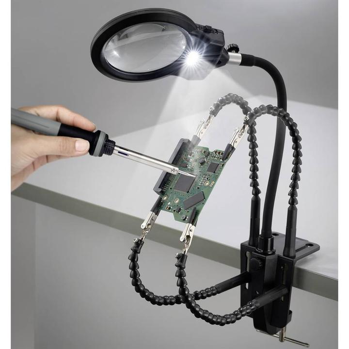 Productafbeelding Toolcraft TC-ZD-11N-1 Dritte Hand (L x B x H) 138 x 105 x 268 mm 1 St.